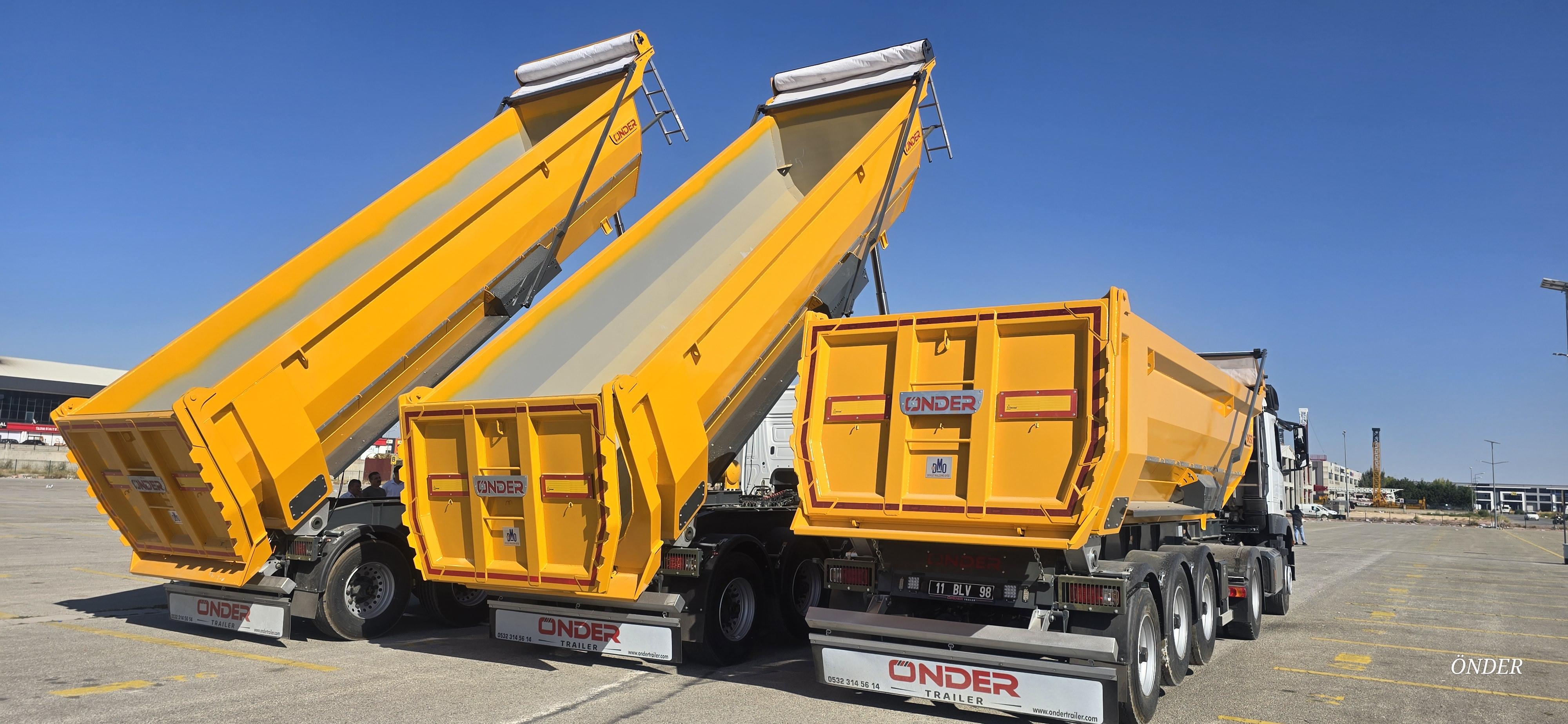 Half Pipe Tipper Semi-Trailer